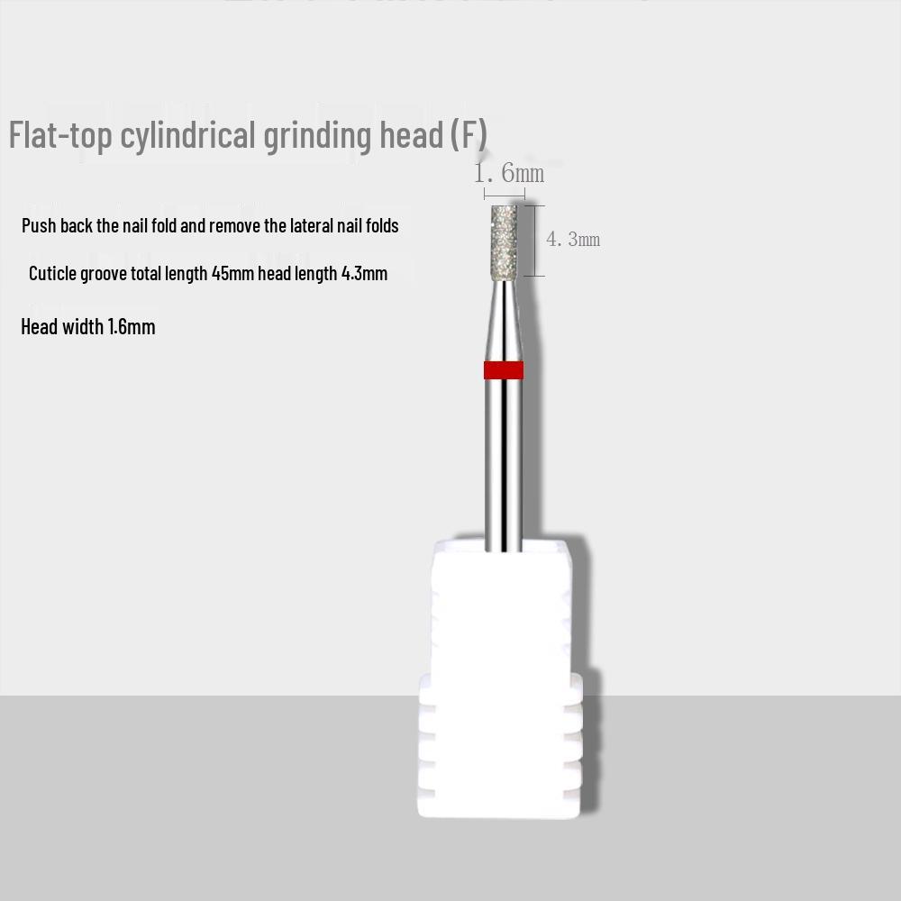 Diamond Nail Head Set for Cuticle & Nail Pre-Treatment and Removal