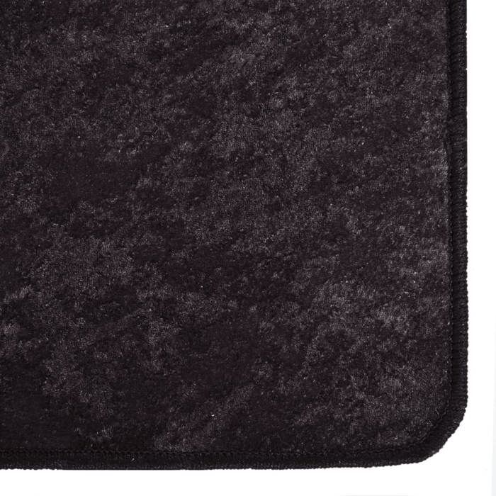 VidaXL Tapis lavable anthracite 400x300 cm antidérapant 136631