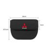 Auto Seat Gap Storage Box Leather Car Seat Organizer Holder for Mitsubishi Lancer ASX Outlander Pajero Evolution Car Accessories QC3