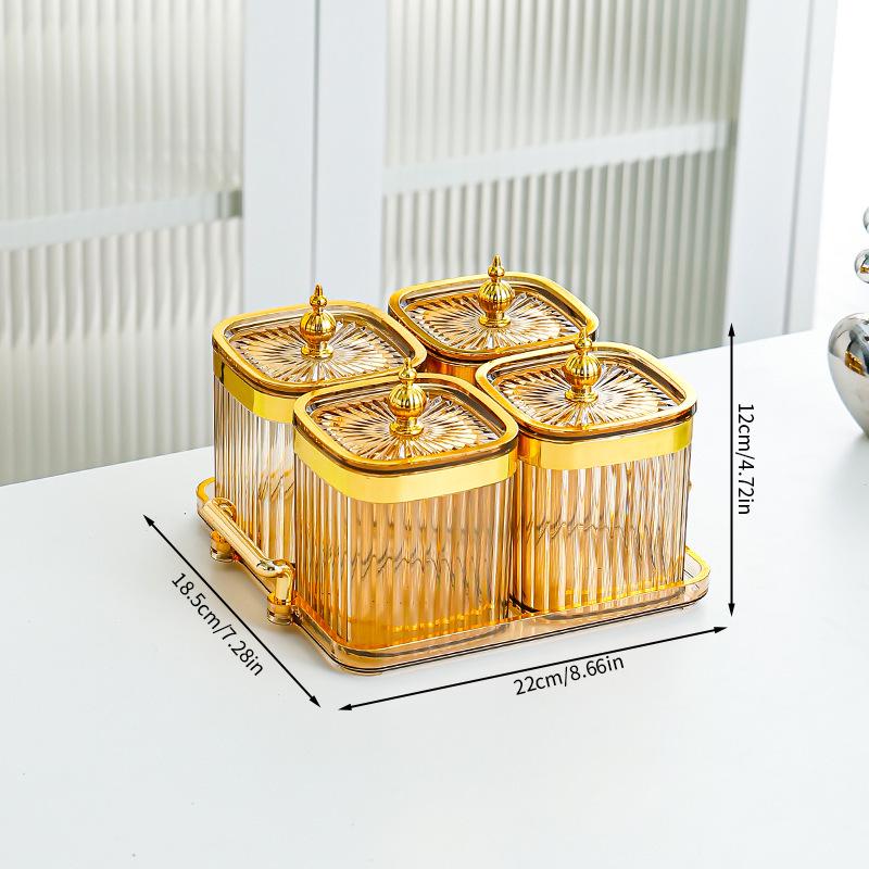 Food Grade Sealing Jar Set for Grains, Nuts, and Dried Goods Storage