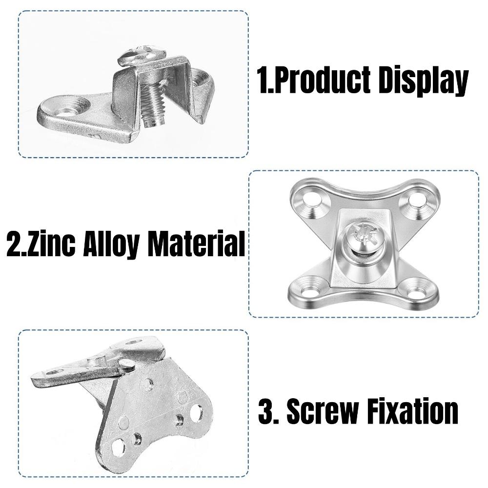 20Set-6Set Butterfly Corner Bracket with Screws Detachable Corner Brace L Shape Right Angle Metal Brace for Furniture Drawers
