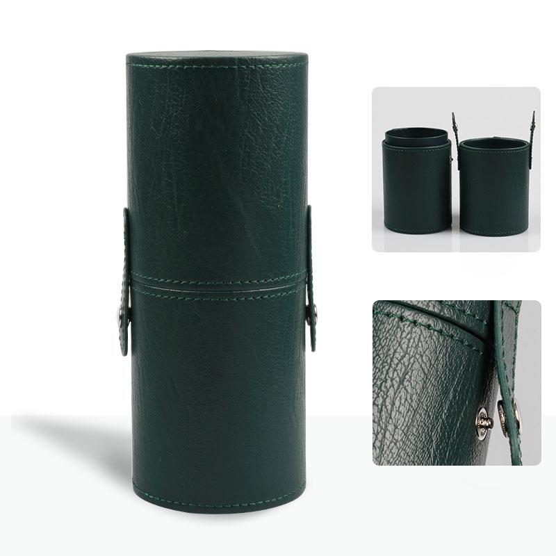 Makeup Brush Holder PU Leather Travel Empty Cosmetic Brushes Pen Holder Makeup Artist Bag Brushes Organizer Make Up Tools Holder