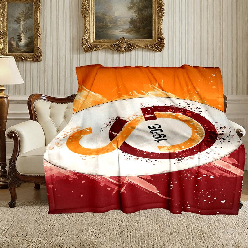 Galatasaray SK Blanket, Valentine's Day, Halloween, Thanksgiving Gift Blankets, Home Blanket for Bed and Couch Use