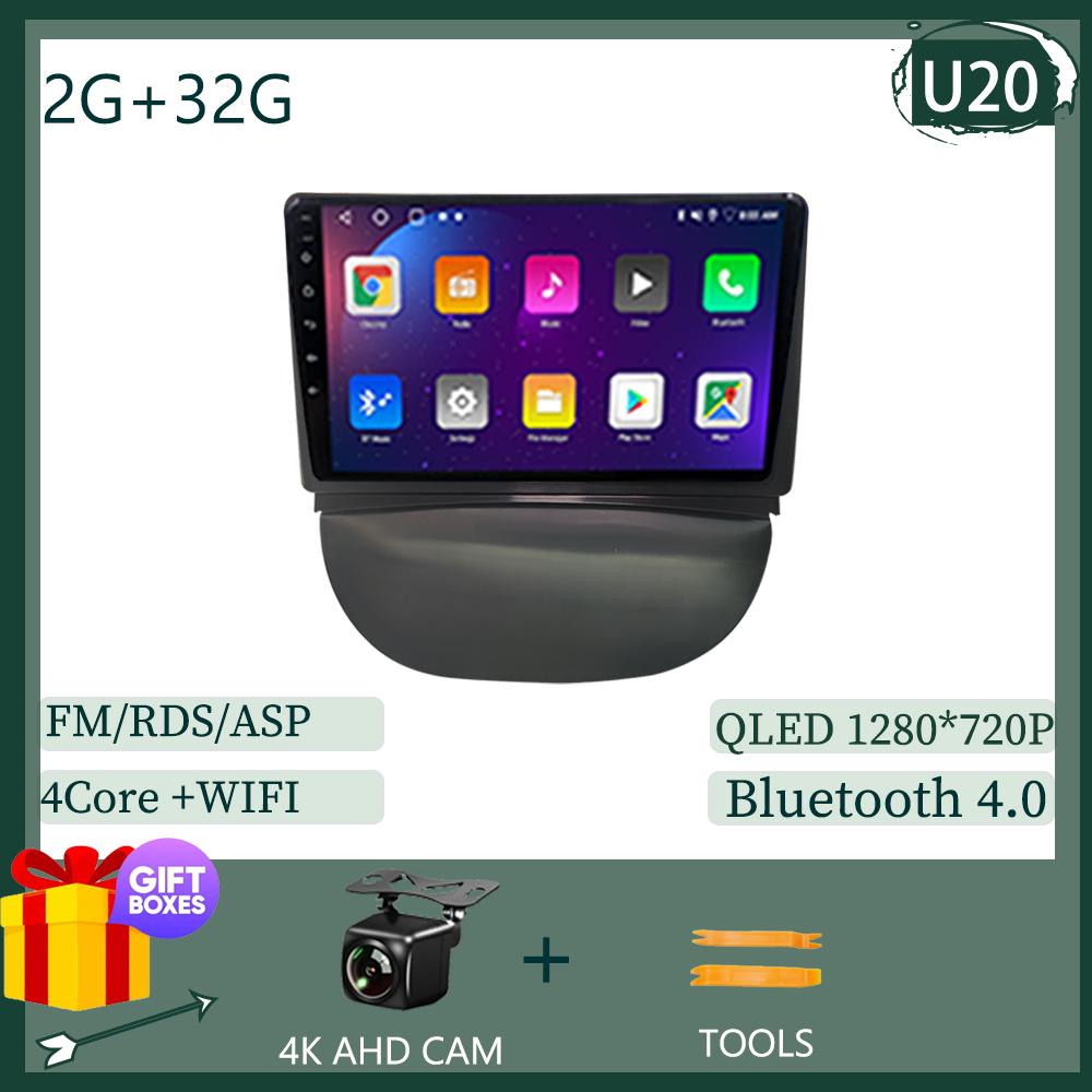 DVD Android 14 For Renault Combo 2009 2010 2011 2012 Auto Stereo Video Radio Carplay Touch QLED Screen GPS No 2Din WIFI DSP