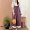 Johnature Casual Japanese Suspender Pants Women Summer Collection Loose Versatile Wide-leg Jumpsuits