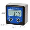 TECKOPLUS Digital Angle Meter, Inclinometer, Bevel Box, Angle Meter with Mode, }180.0, 3 Internal Magnets, IP54 Waterproof