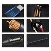 Professional TypeC Male to XL Cable Exceptional Sound Clarities for Laptops
