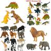 12pcs Kids Toys Small Plastic Figures Complete Sea Zoo Animal Safari Set For Learning Fun