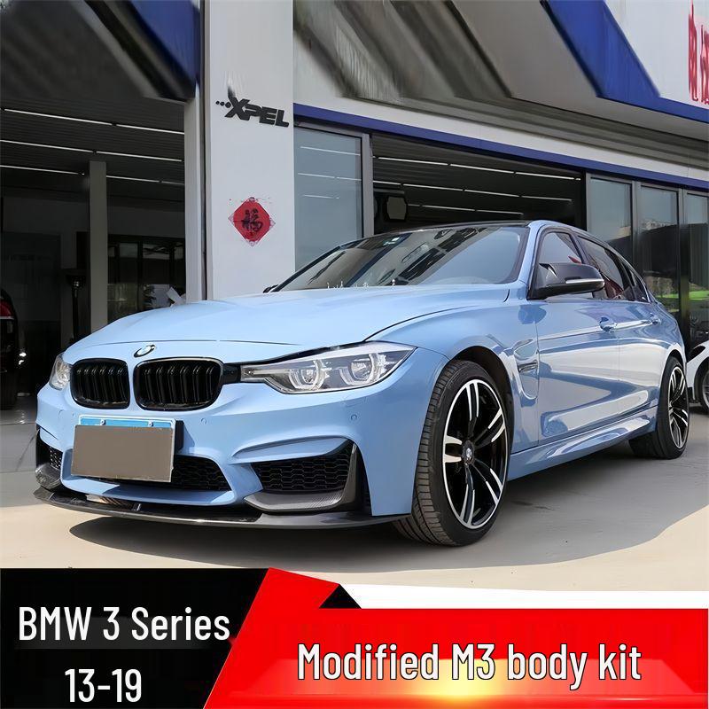 BMW 3 Series (2013-2019) M3 Conversion Kit: Front/Rear Bumpers, Side Bumpers, Hood & Fenders (F30/F35).