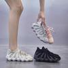 ins breathable socks shoes spring new flying woven running casual shoes street shot