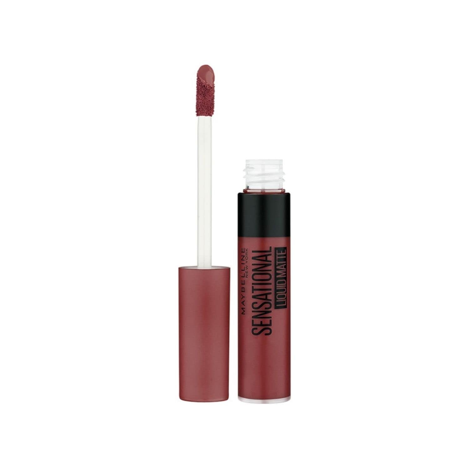 

Maybelline New York Sensational Liquid Matte Lipstick 7ml Long-Lasting Nude Nuance Non-Sticky Formula