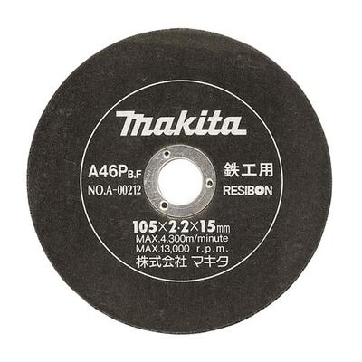 Makita A-00212 Metalltrennscheiben 105mm x 1.0mm A46P, Trennscheiben für Winkelschleifer, 10 Stück