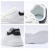 Leer Heren Wit Platte Casual Schoenen Lichtgewicht Sneakers Ademende Sportschoenen Schoenen voor Heren Tenis Schoen Zapatillas Hombre