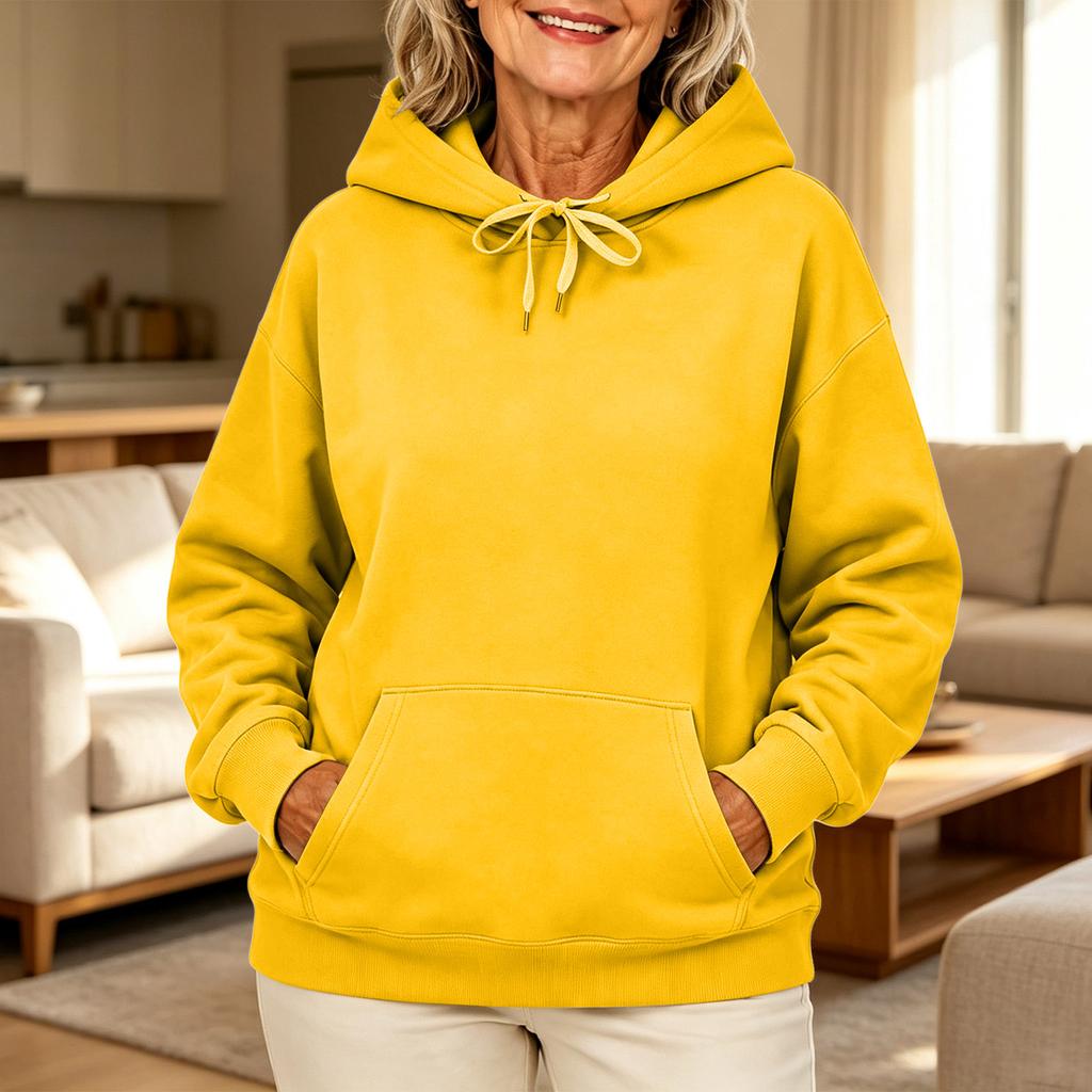 Women's Hoodie Loose Fit Oversized Trendy Sweatshirt Long Sleeve with Hood for Casual Daily Wear