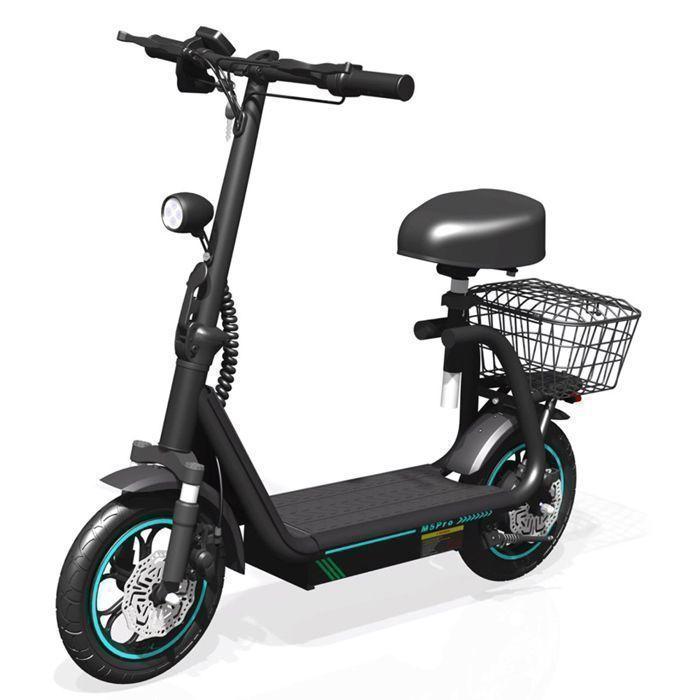 Elektrická koloběžka pro dospělé se sedadlem M5 - 500W 48V 15Ah - 12,5" pneumatiky - max. 45 km/h. - dvojitá kotoučová brzda - až 70 km