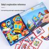 DIY Magnetic Dress-Up Toy: Character Face and Outfit Puzzle for Kids Ages 3-6