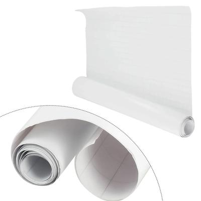 Décor Autocollant de Voiture Vinyle Autocollant 30*150CM Film Brillant Blanc Remplacement Wrap Sans Bulles d'Air Résistant aux UV Nouveau Pratique
