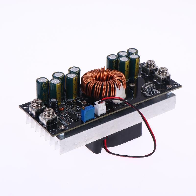 1200W DC-DC Step-down Voltage Converter 15-90V To 2.5-72V Adjustable Regulator Module for Security Monitoring Power