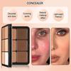 Makeup Cream Concealer Blending Full Coverage Natural Matte Cream Control Color Correcting Concealer Face Makeup Palette 12-Color Palette, Palette,