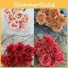 7head Love Theme Artificial Rose Flower Arrangement For Wedding And Event Decor