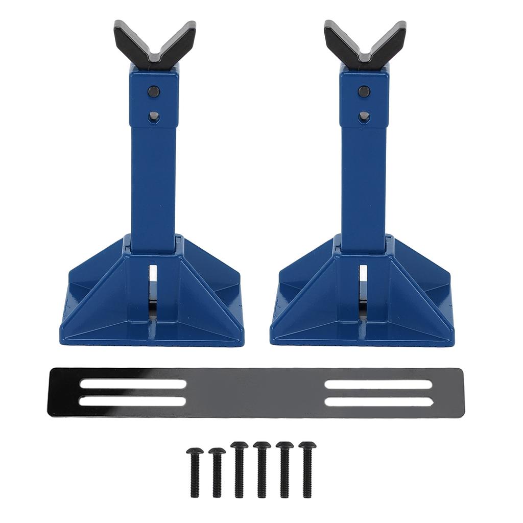 1 Pair RC Car Jack Stand Metal Height Adjustable RC Jack Toy Stands for 1 18 1 10 1 8 1 7 RC Crawler Truck Car