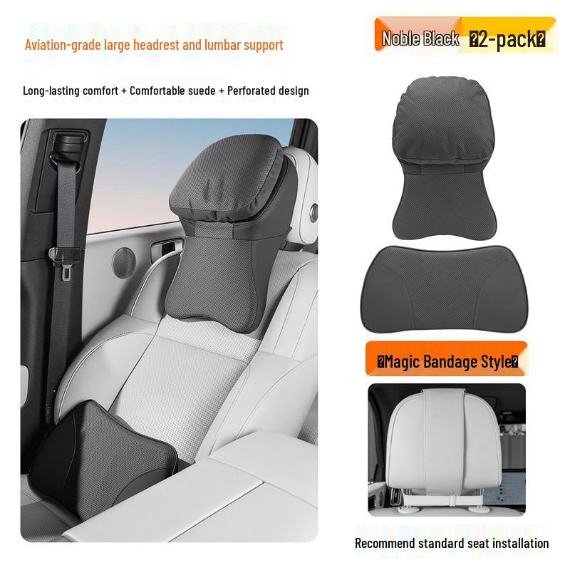 Maybach Gen 2 Headrest & Neck Support Pillow for Mercedes-Benz & Tesla