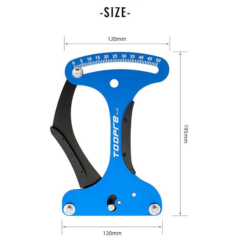 Bicycle Spoke Tension Meter For MTB Road Bike Wheel Spokes Checker Aluminum Alloy Cycling Repair Correction Tool Accessories