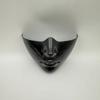 Cyberpunk Half Face Mask Cosplay Costume Party Halloween Sci-Fi Roleplay Plastic Prop