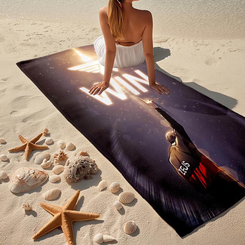 T1 Fashion Beach Towel: Ideal for Summer Adventures Soft, absorbent and quick drying suitable for swimming and bathing