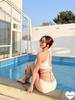 New Korean Style Women's Sexy Deep V Bandage Bikini - Flattering for All Bust Sizes