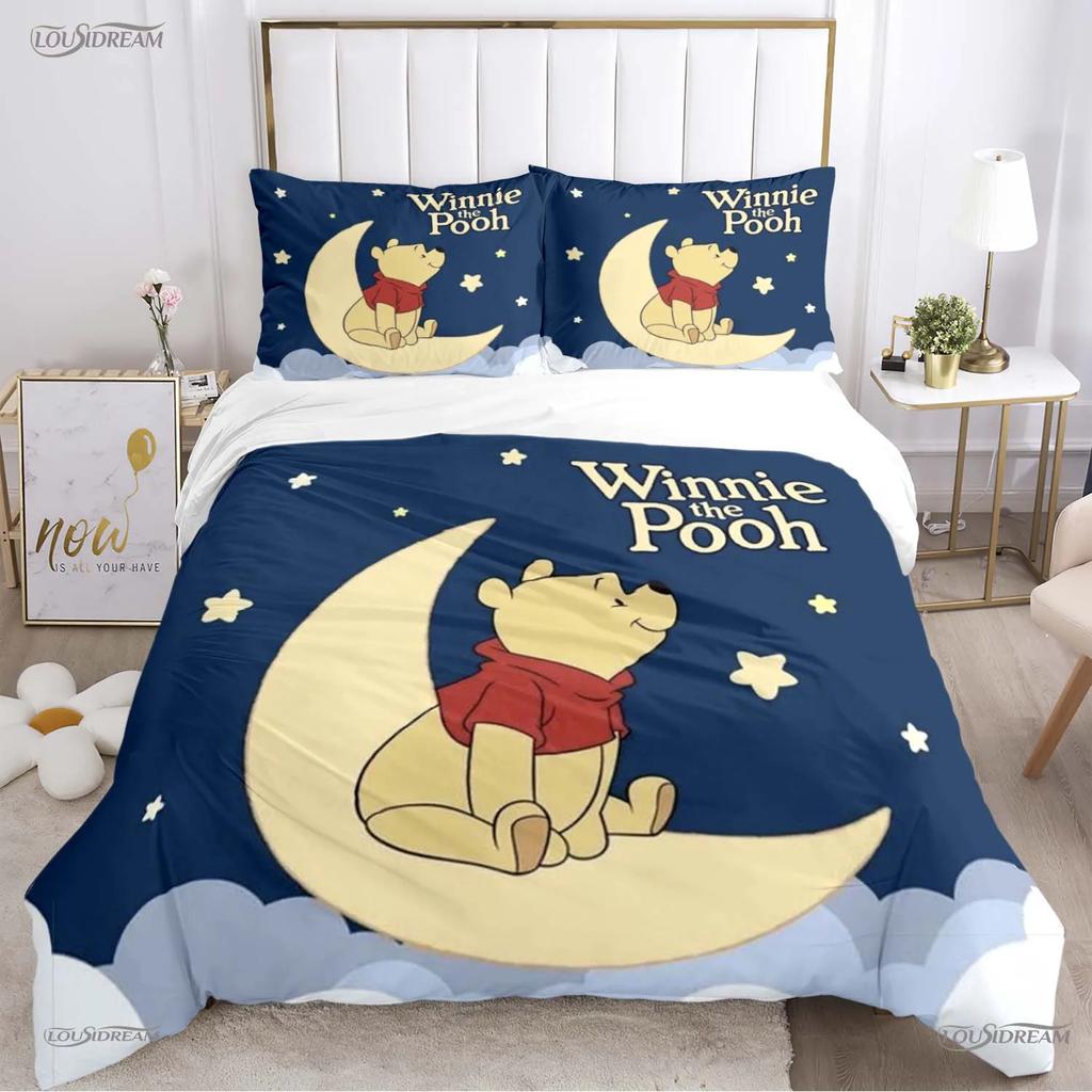Comforter Winnie The Pooh All Season Comforter Bedding Sets Soft And S Single/Double/Queen/King