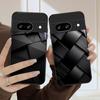 Dark geometric texture For Google Pixel 10 Pro XL Pixel 9 Pro XL Pixel 8a 7a Pixel 7 Pro Pixel 8 7 9 10 Black Glass Phone Case