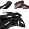 For BMW X1 F48 2016 2017 2018 4pcs/set ABS Chrome / Carbon Fiber Texture Car Interior Door Handle Armrest Cover