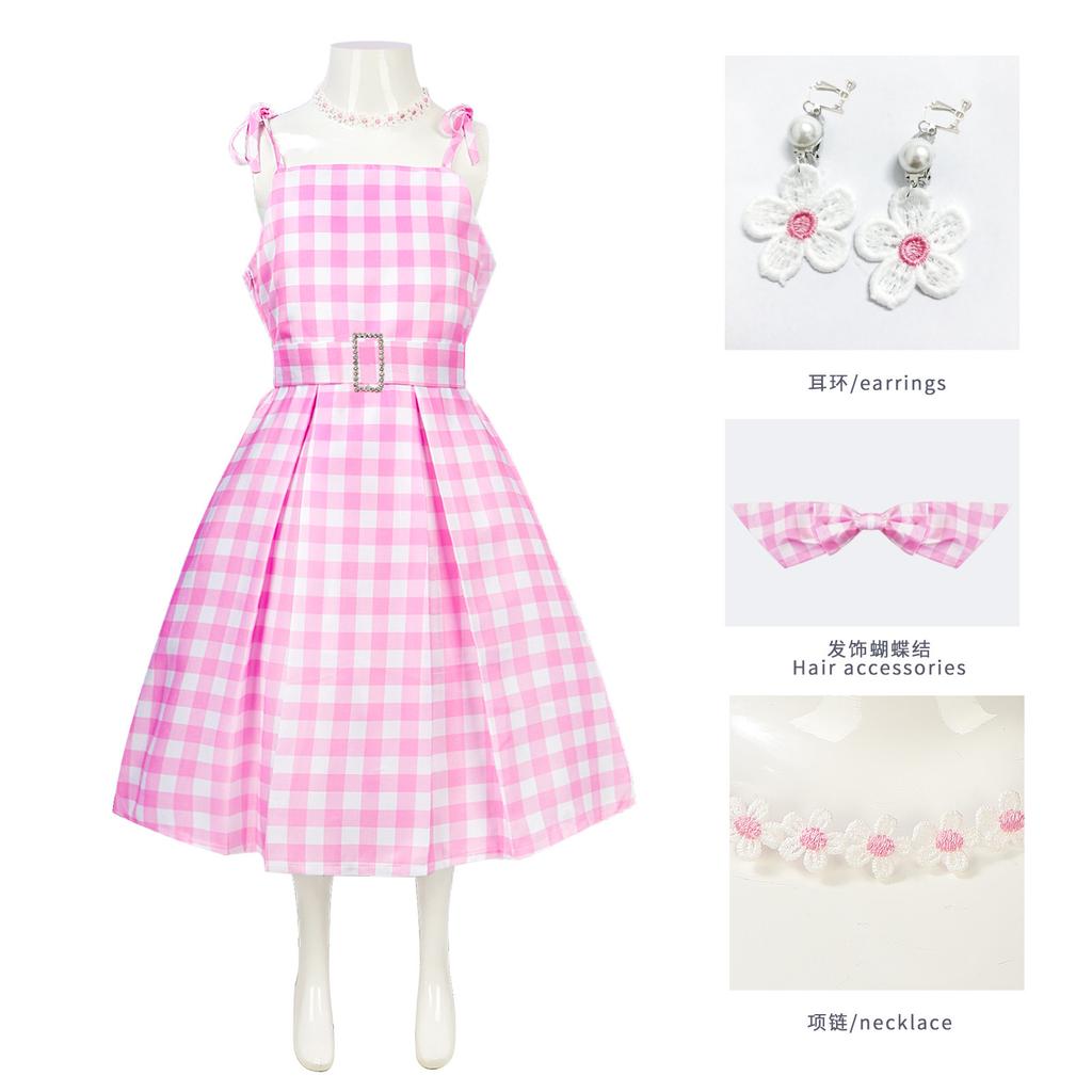 Cosplay movie Barbie live movie cosplay clothes, live Barbie Barbie cos clothing clearance processing