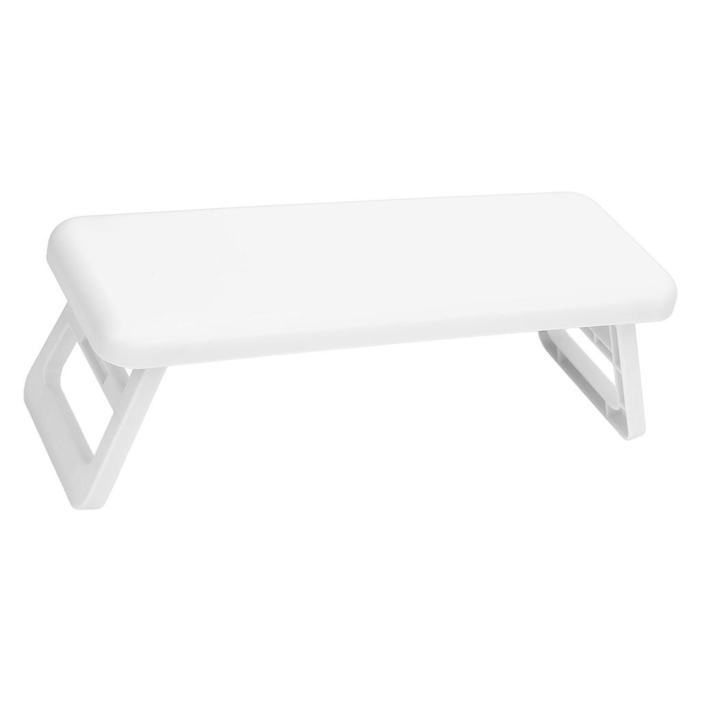 2 SZT Podłokietnik dla Technika Paznokci Prostokątny Składany Zmywalny Podpórka na Rękę do Manicure do Lampy do Paznokci Wysokość