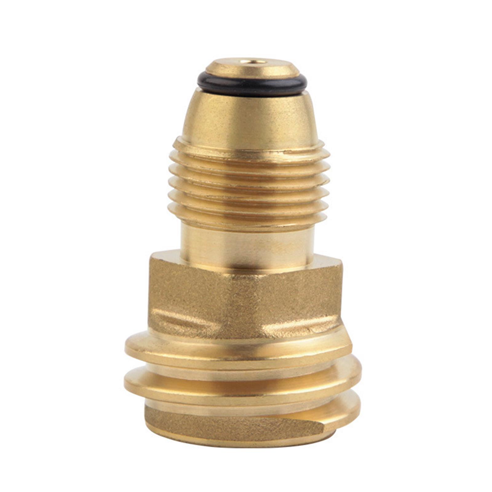 

Practical Propanes Grills Adapter Quick Connecting Fitting Brass Propanes Grills Fitting Suitable for Outdoor Cooking