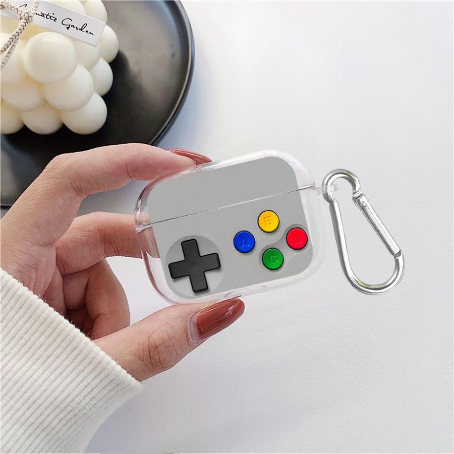 Game Console Controller Clear Earphone Cases Cover Case For Airpods 4 Pro2 1 3 Pro3 2 Pro