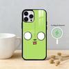 Cartoon I-Invader Zim Gir Phone Case For iPhone 17/16/15/14/13/12/Plus/Pro/Max for Magnetic Wireless Charging