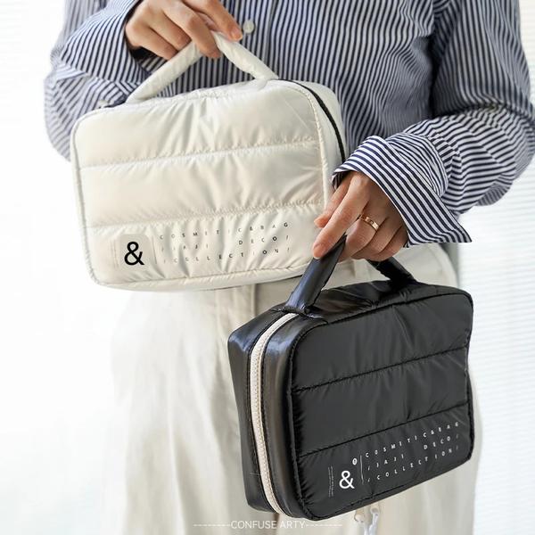 Large Capacity Cosmetic Bag 2026 White 25 17 8cm