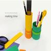 JongIeNara Wellpappe Buntpapier Set - 12 Farben, 12 Blatt