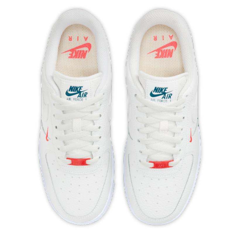 Nike Air Force 1 '07 Essential 'Summit White Solar Red' Women's Sneakers CT1989-101