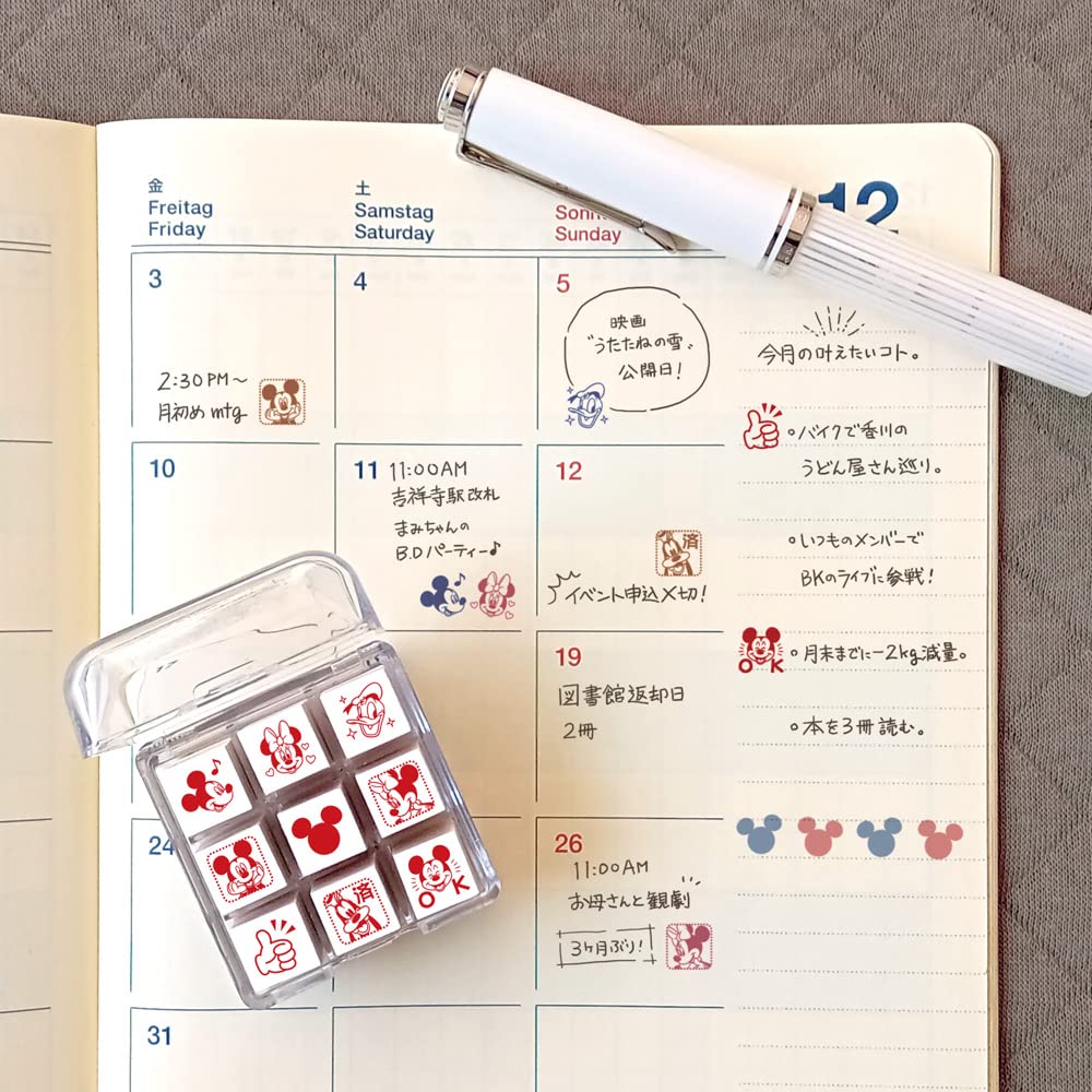 Beverly Disney Mickey Mouse Check Stamp CK9-050