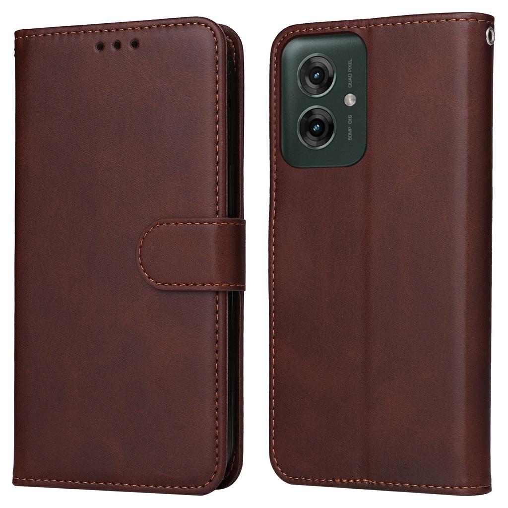 For Motorola Moto G55 5G Case Wallet PU Leather Folio Flip Phone Cover
