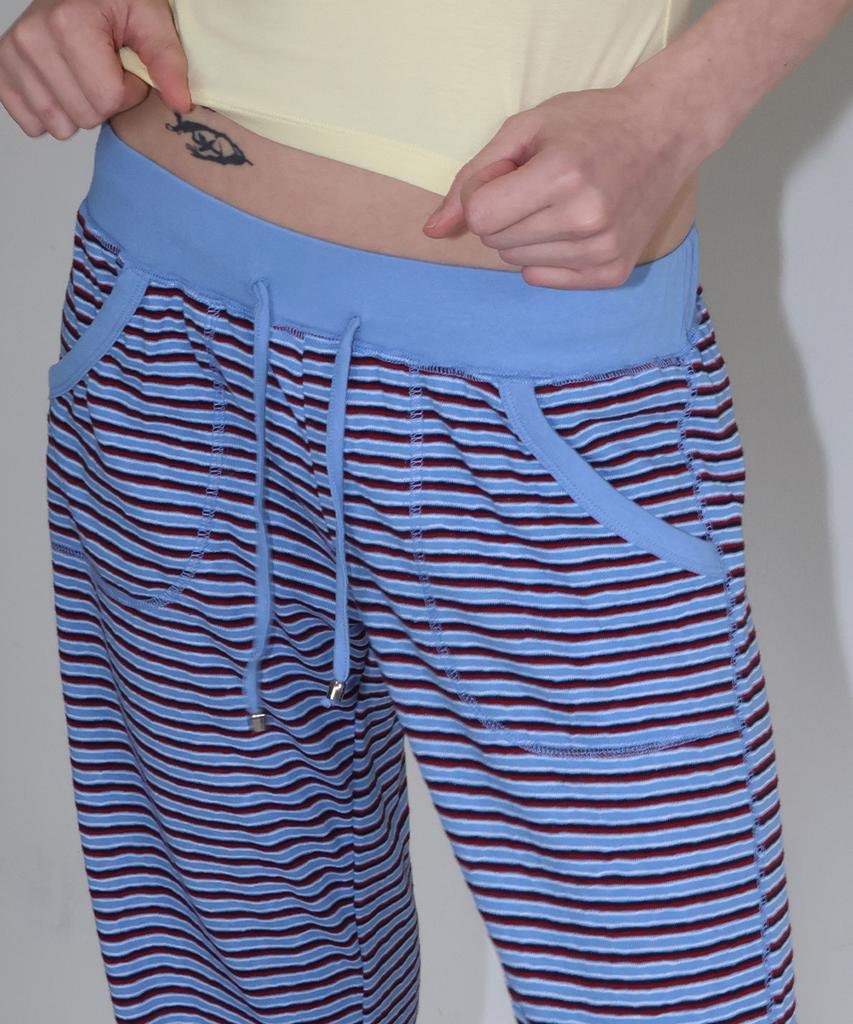 CRANK Candy Stripe Lounge Pants_Blue