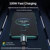 3 In 1 Retractable USB 100W Cable Fast Charging Micro USB 5A Type-C Android Suitable for Huawei Samsung Charging