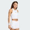 adidas Tennis Tops Women's White V Neck Moderate