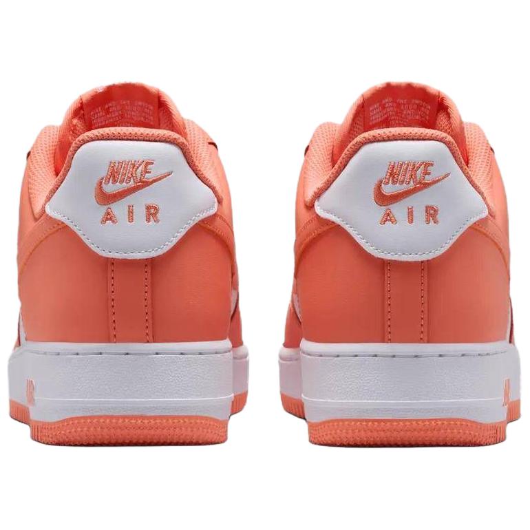 Nike Air Force 1 Orange Frost Unisex Sneakers White FJ4146-127