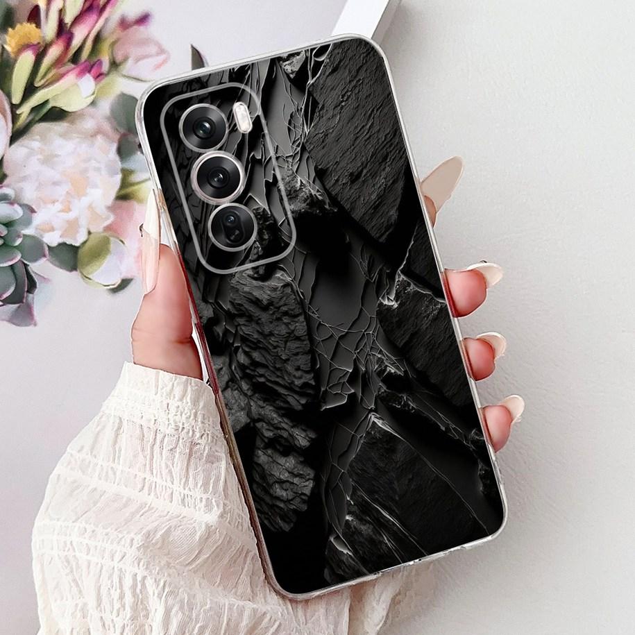 For OPPO Reno12 Pro 5G Case CPH2629 Cover Transparent Silicone Fashion Butterfly Soft Case For Reno 12 CPH2625 Reno 12Pro Fundas