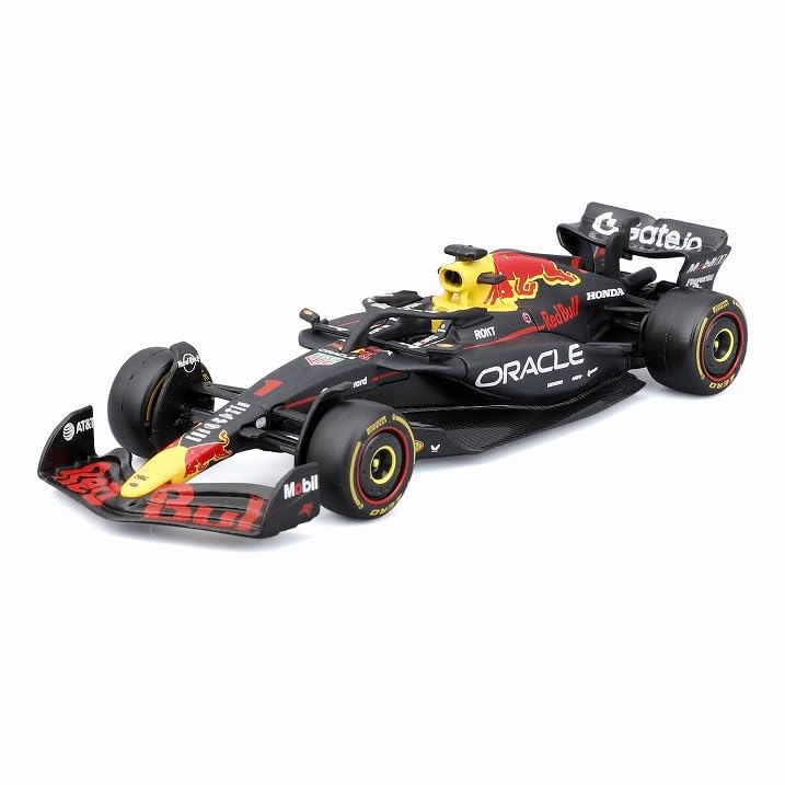 Kyosho BURAGO Oracle Red Bull Racing RB21 2025 Bahrain GP Verstappen Window Box Finished Model BUR38233V 1/43 No.1 M.