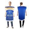 Kostým dospělého na pivo houba vtipný cosplay kostým halloweenský bar párty kostým